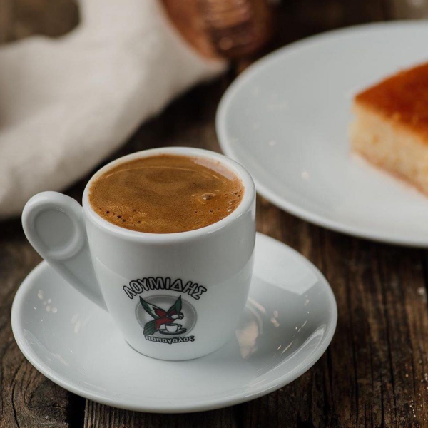 Традиционный греческий молотый кофе Loumidis Papagalos - 194 гр