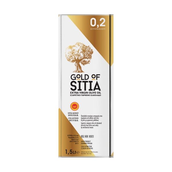 Оливковое масло Gold of Sitia 02 (Extra Virgin) - 1,5л