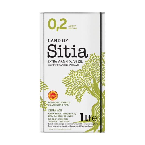 Оливковое масло Land of Sitia 02 (Extra Virgin) - 1л