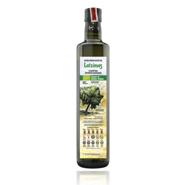 Оливковое масло Latzimas Bio Organic (Extra Virgin) - 1л