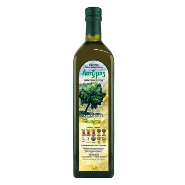 Оливковое масло Latzimas (Extra Virgin) - 1л