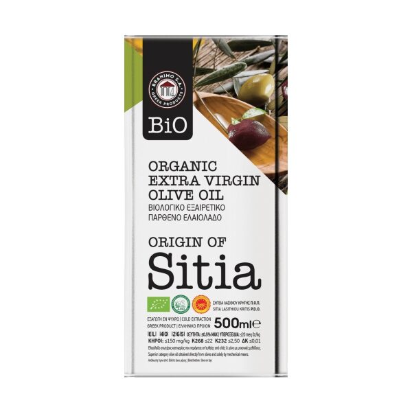 Оливковое масло BIO Origin of Sitia (Extra Virgin) - 500мл
