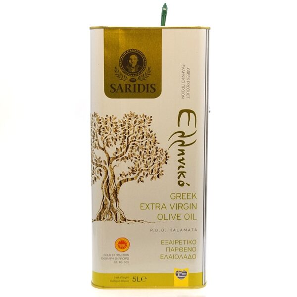 Оливковое масло Saridis (Extra Virgin) - 5л