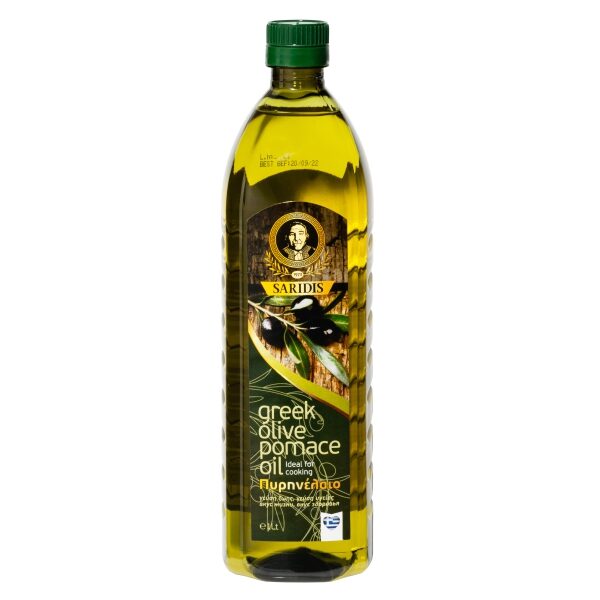 Оливковое масло для жарки Saridis (Pomace) - 1л