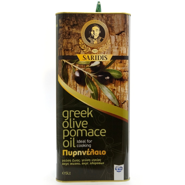 Оливковое масло для жарки Saridis (Pomace) - 5л