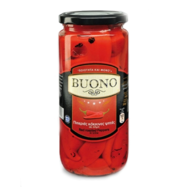 Запечённый красный перец Buono - 465 гр