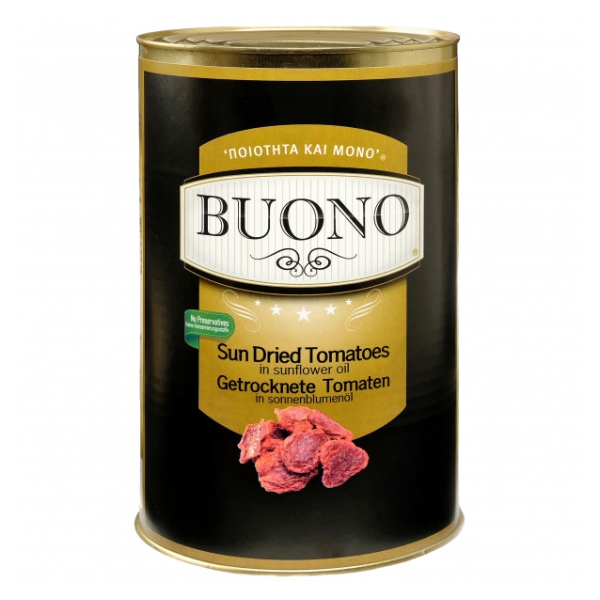 Вяленые томаты в масле со специями Buono - 4,1 кг