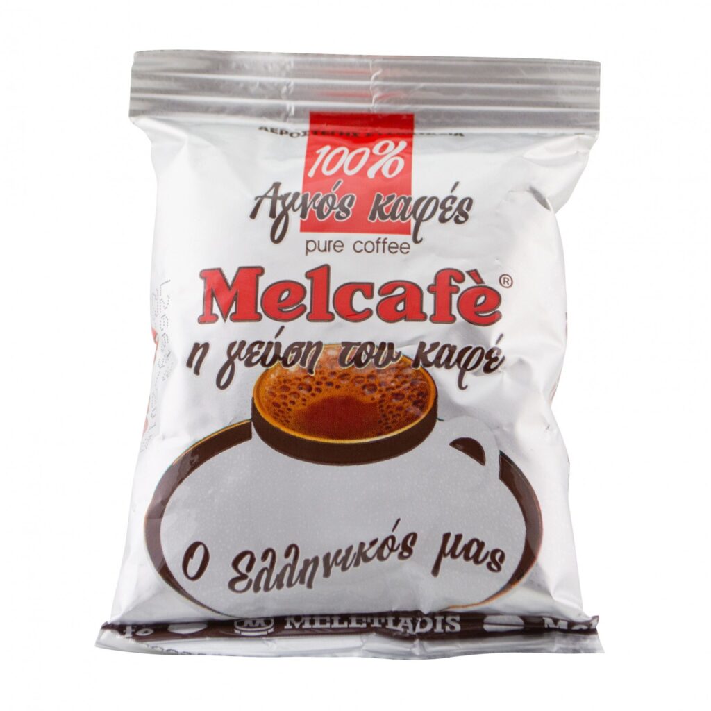 Традиционный греческий молотый кофе Melcafe -100 гр